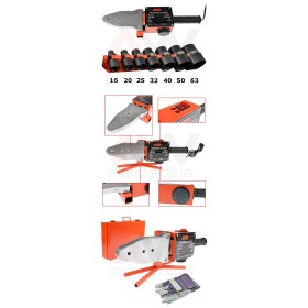 MAR-POL ZGRZEWARKA DO RUR PCV DUŻA /1500W