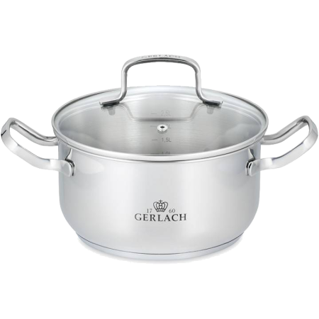 GERLACH.GARNEK Z POKRYWKĄ 20cm SIMPLE