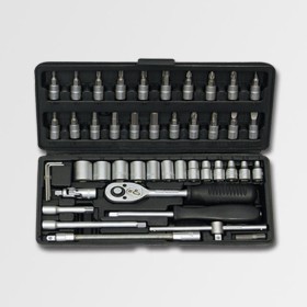 HONITON ZESTAW KLUCZY  46 ELEMENTÓW 1/4"  1160