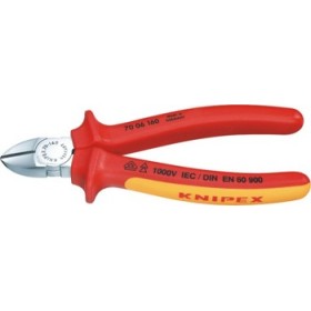 KNIPEX SZCZYPCE BOCZNE IZOLOWANE160mm