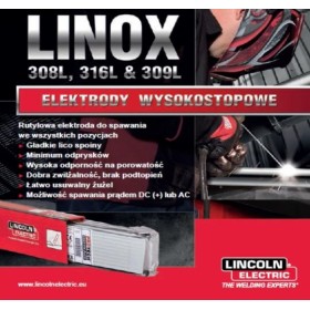 LINCOLN ELEKTRODA LINOX 309L 4,0 x 450 mm  3,20kg