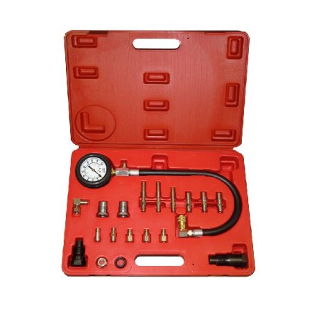 MIERNIK CIŚNIENIA SPRĘŻANIA  DIESEL + ADAPTERY