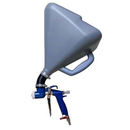 ADLER PISTOLET DO TYNKÓW Z PRZEGUBEM ZBIORNIK PLASTIKOWY AD9020