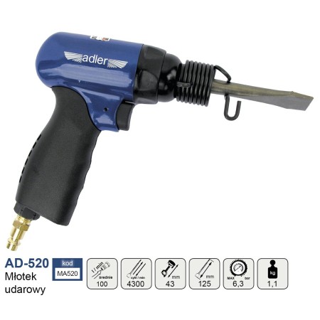 ADLER PNEUMATYCZNY MŁOTEK AD-520
