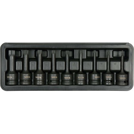 YATO KLUCZE SPLINE UDAROWE 9 elem. 10691