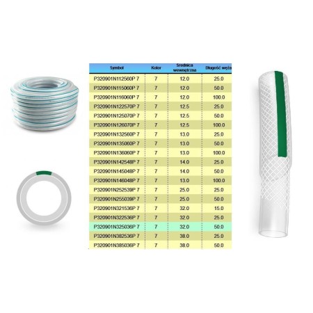 WĄŻ OGÓLNEGO STOSOWANIA ZBROJONY EXTRA  14,0*25m