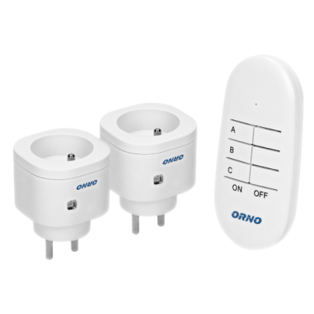 ORNO GNIAZDA ZESTAW 2 x GNIAZDA STEROWANYCH PILOTEM