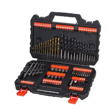 BLACK+DECKER ZESTAW AKCESORIÓW  109szt.