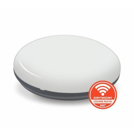 PLAFON SUN NATYNKOWY 24W  E27x1 CZUJNIK RUCHU