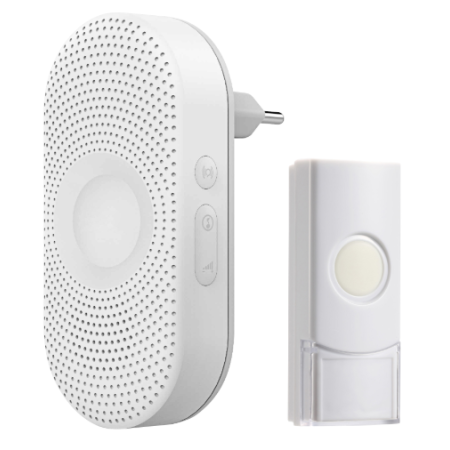 ORNO DZWONEK BEZPRZEWODOWY SIECIOWY LONGA AC 36 DŹWIĘKÓW