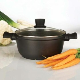 TIROSS GARNEK MARMUR Z PRZYKRYWKĄ 24cm