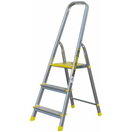 DRABINA ALUMINIOWA 120kg  3 STOPNIE