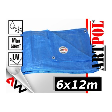 PLANDEKA NIEBIESKA 65g 6 x 12m