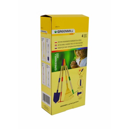 GREENMILL ZESTAW NARZĘDZI OGRODNICZYCH 4el.
