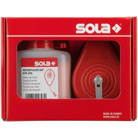 SOLA SZNUREK TRASERSKI 30m CLM SET R + KREDA CZERWONA