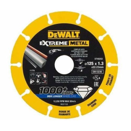 DEWALT TARCZA METAL 125 DIAMENTOWA