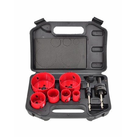 AWTOOLS KOMPLET OTWORNIC BIMETALOWYCH 8 elem. 22-73mm