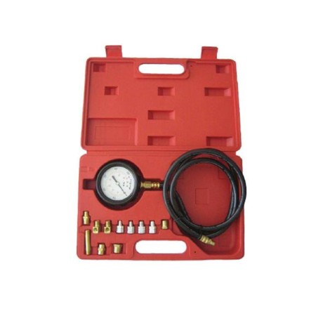 MIERNIK CIŚNIENIA OLEJU 0-35BAR + ADAPTERY