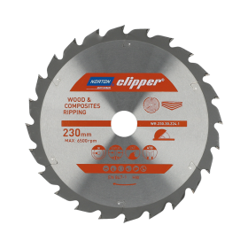 NORTON PIŁA TARCZOWA 230mm x 30mm x 24z DREWNO I KOMPOZYTY ATB (2,8 / 1,8)