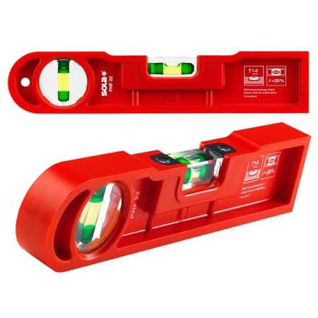 SOLA POZIOMNICA PLASTIKOWA 22cm  PHF 22