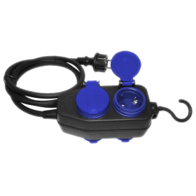 ORNO PRZEDŁUŻACZ WARSZTAT 4x GNIAZDA KABEL 5m IP44 GUMA 3x1,5mm2