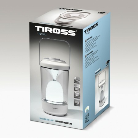 TIROSS LAMPKA KEMPINGOWA TS1982 LED Z FUNKCJĄ POWER BANK