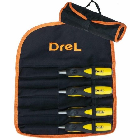 DREL DŁUTA DO DREWNA  PŁASKIE KPL. 4szt. 6/12/20/25mm