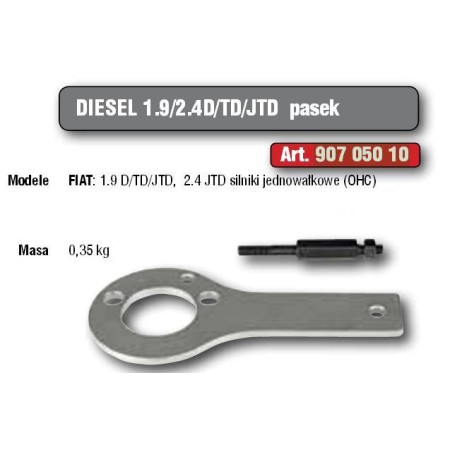 HP BLOKADA KOŁA PASOWEGO WAŁU KORBOWEGO 1.9 D/TD/JTD, 2.4 JTD