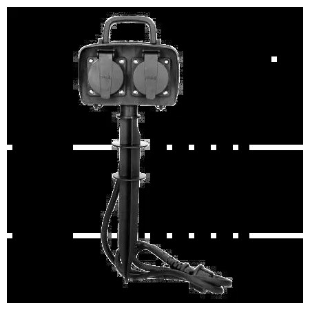 ORNO GNIAZDA OGRODOWE 2x2P+Z  1,5m  IP44 3G1,5mm2