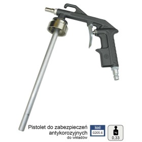 ADLER PNEUMATYCZNY PISTOLET ANTYKOROZYJNY DO WKŁADÓW