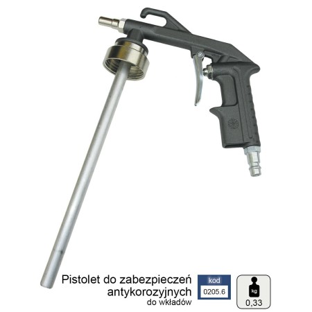ADLER PNEUMATYCZNY PISTOLET ANTYKOROZYJNY DO WKŁADÓW