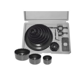 OTWORNICE DO DREWNA / 19-22-29-32-39-44-51-64-76-89-102-127mm / KOMPLET 16 SZTUK