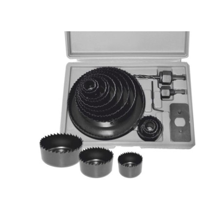 OTWORNICE DO DREWNA / 19-22-29-32-39-44-51-64-76-89-102-127mm / KOMPLET 16 SZTUK