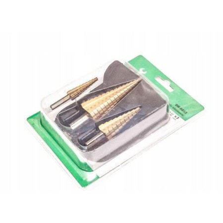 DR.WIERTŁO STOPNIOWE KPL.3szt. /4-32mm