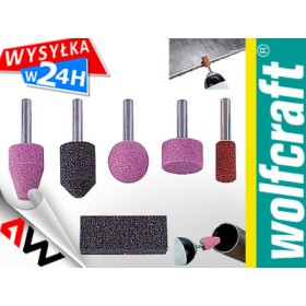 WOLFCRAFT KAMIENIE SZLIFIERSKIE 5szt. TRZPIEŃ 6mm
