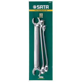 SATA KLUCZ PŁASKIE 3szt. DWUSTRONNE DO PRZEWODÓW-METRYCZNYCH