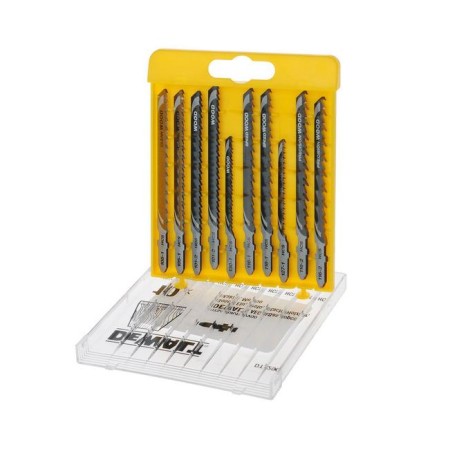 DEWALT BRZESZCZOT DO WYRZYNARKI KOMPLET 10szt. DO DREWNA