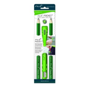 PICA OŁÓWEK KAMIENIARSKI 2szt +KOŁCZAN Z OSTRZEM. POCKET