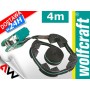 WOLFCRAFT ZACISK TAŚMOWY Z GRZECHOTKĄ, 400cm + 4 SZCZĘKI