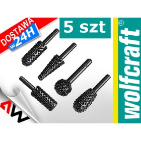 WOLFCRAFT ZESTAW 5 elem. ZDZIERAKI + FAZOWNIK