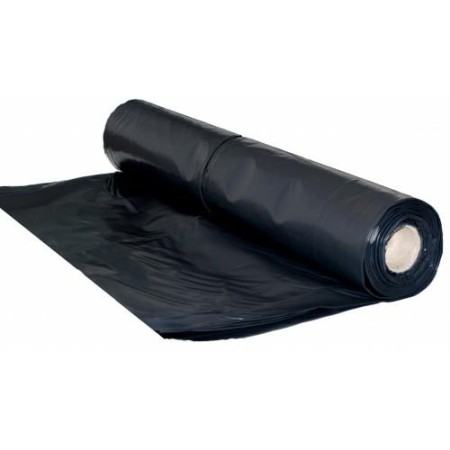 FOLIA 4 x 25m BUDOWLANA CZARNA ROLKA TYP200H