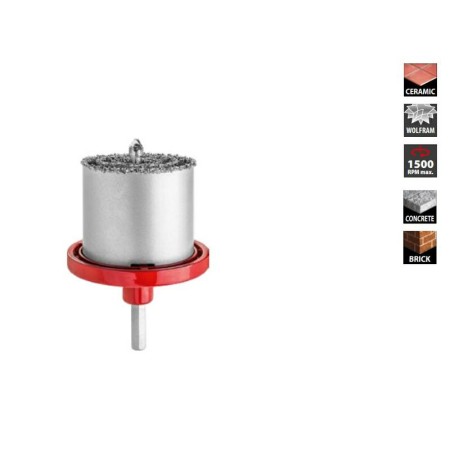 DREL OTWORNICE WOLFRAMOWE 6 ELEM. 33-53-67-73mm