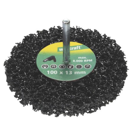 WOLFCRAFT SZCZOTKA TARCZOWA UNIWERSALNA 100mm TRZPIEŃ 6mm