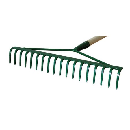 GRABIE BELKA PŁASKA Z PAŁĄKIEM 18-ZĘBNE Z TRZONKEIM 130cm