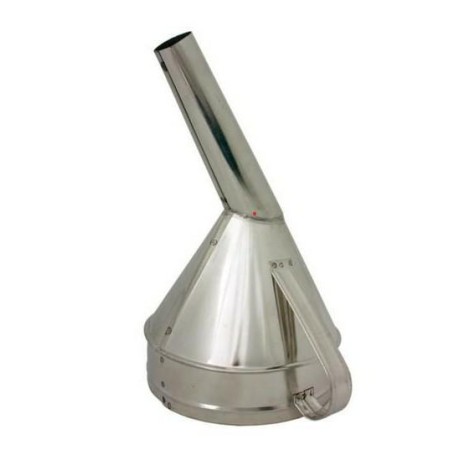 LEJEK  METALOWY SKOŚNY  fi 17,5cm OCYNK