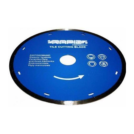 MAR-POL TARCZA DIAMENTOWA 125x1,2x22,2 GŁADKA RAPID