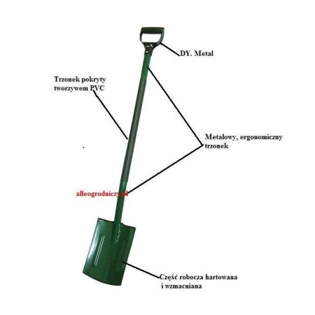 SZPADEL OGRODNICZY TRZON METAL