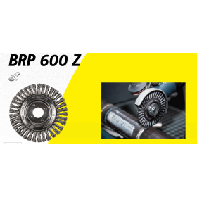 K.SZCZOTKA DO RUR 115mm x 6 x 22,23 BRP600Z DRUT SKRĘCANY