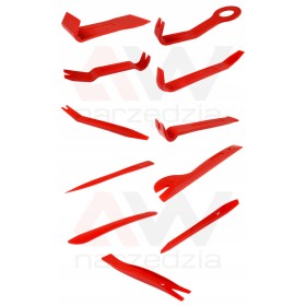 ZESTAW ŚCIĄGACZY DO TAPICERKI 11elem.