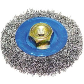 SZCZOTKA DRUCIANA TARCZOWA Z GWINTEM 120 mm SRR-TO120